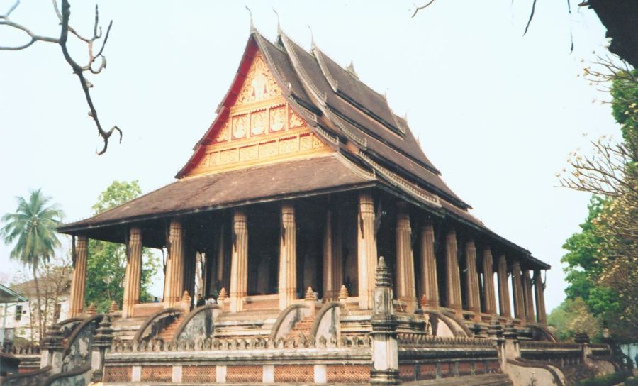 Haw Pha Kaew former royal temple in Vientiane