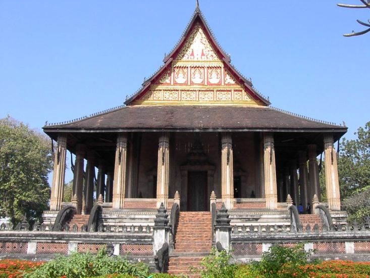 Haw Pha Kaew former royal temple in Vientiane