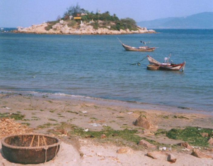 Coracle and Islet off Nha Trang