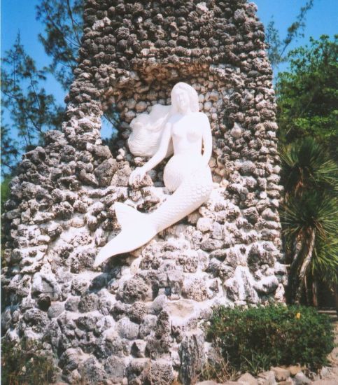 Mermaid Statue on Tam Island off Nha Trang