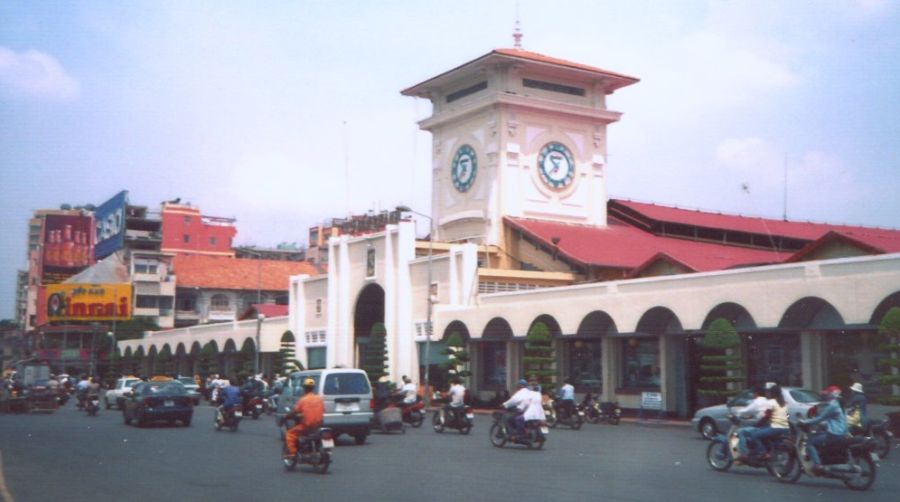 Ben Thanh Market in Saigon ( Ho Chi Minh City )