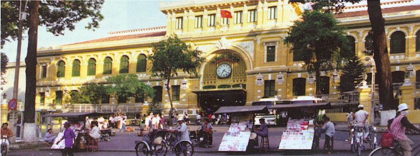 General Post Office in Saigon ( Ho Chi Minh City ), Vietnam