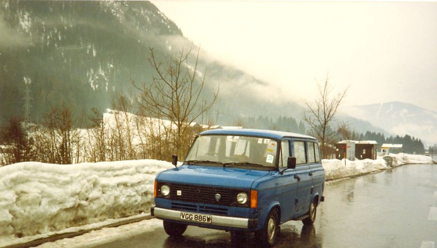 Ford Transit - In Austria on Circuit of the Balkans