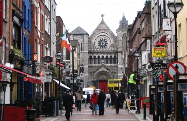 City Centre in Dublin