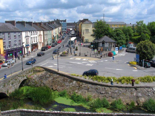 Town of Cahir in Southern Ireland