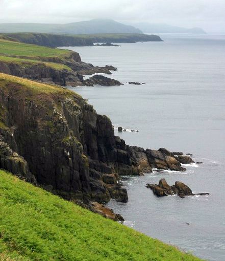 Coastline on Dingle Peninsula in Southwestern Ireland