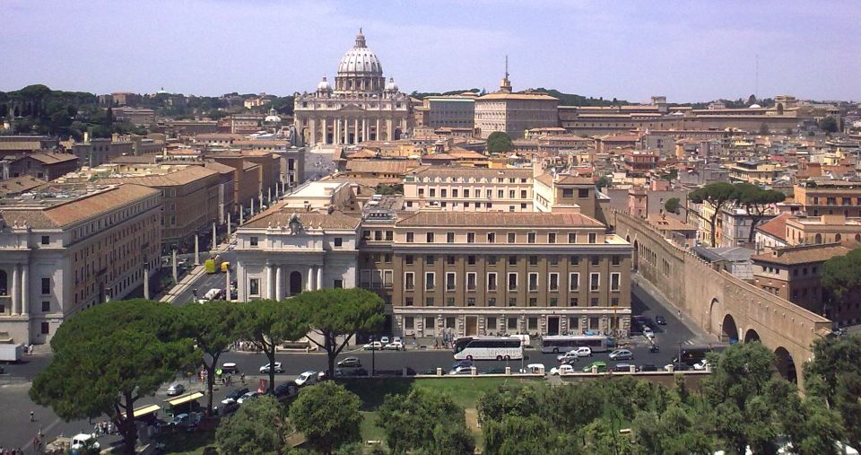 Saint Peter's Basilica from Castel Saint Angelo