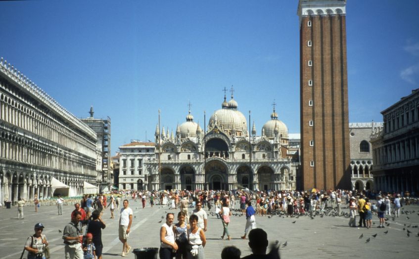 St. Mark's Square in Venice in Italy