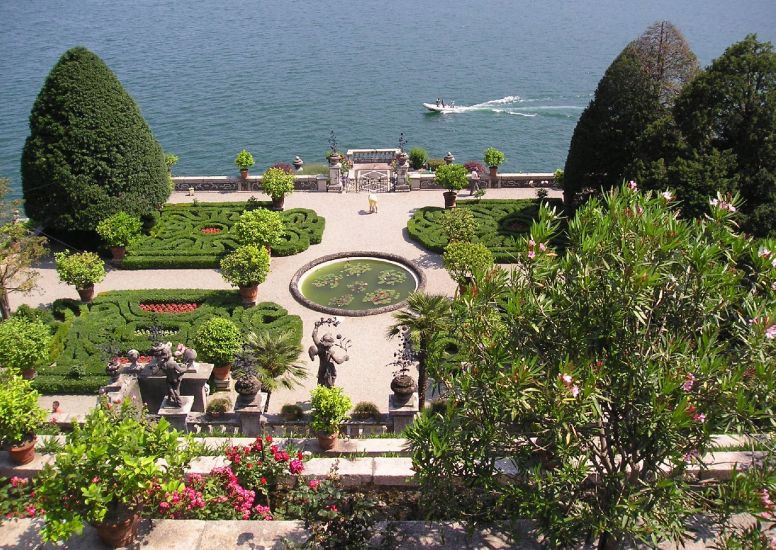 Isola Bella in Lake Maggiore in Italy
