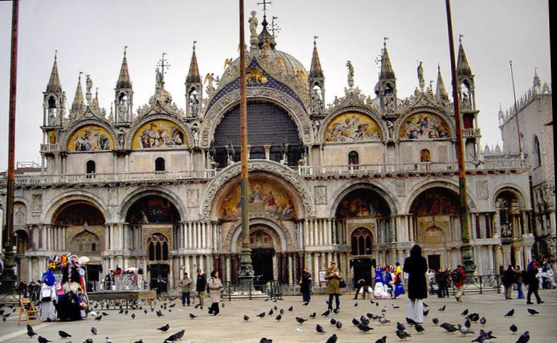 St. Mark's Basilica in Venice in Italy