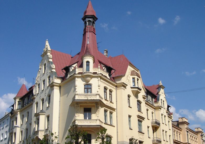 Art Nouveau Building in Riga