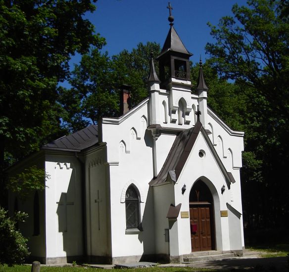 Church at the Great Cemetery on the North Side of Riga