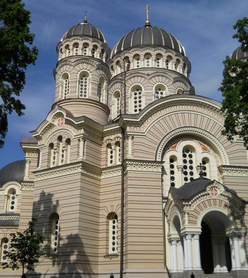 Russian Orthodox Cathedral - Nativity Cathedral in Riga