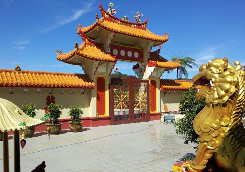 Sam Poh Chinese Temple at Brinchang in the Cameron Highlands
