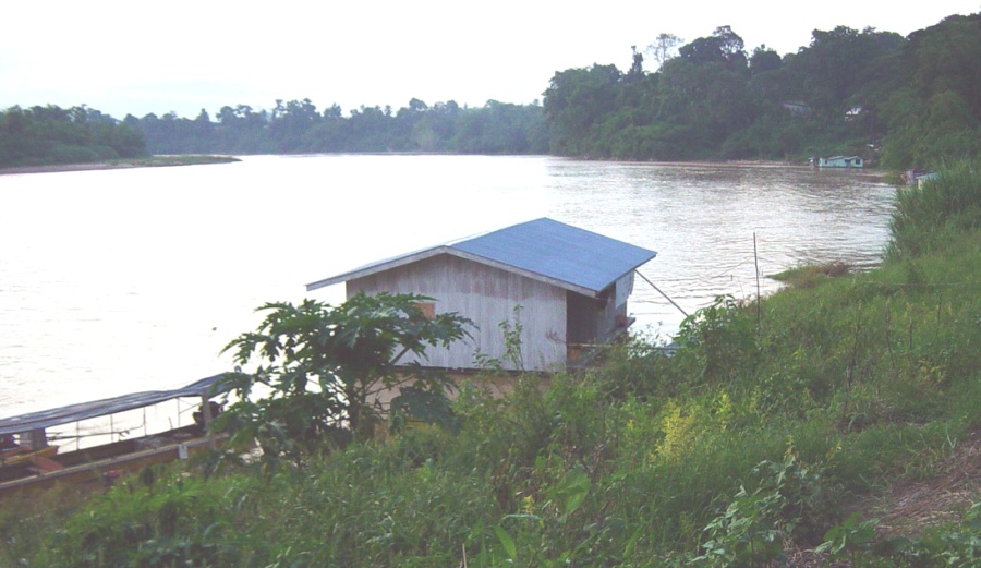 House Boat on Kelantan River