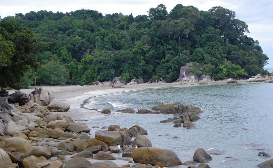 Teluk Cempedak at Kuantan on the East Coast of Peninsular Malaysia