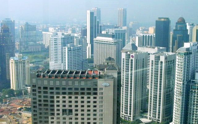 View of Kuala Lumpur from Petronas Towers 