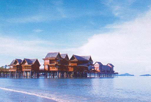 Lagoon Resort on Pulau Langkawi off Western ( Peninsular ) Malaysia