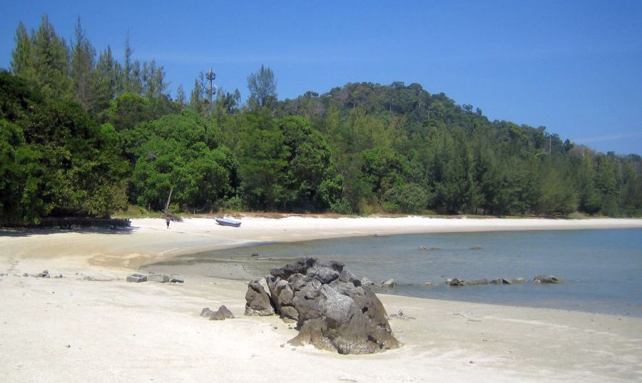 Beach at Pantai Kok on Pulau Langkawi