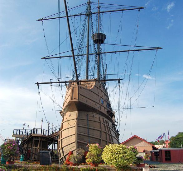 Maritime Museum Ship in Malacca / Melaka