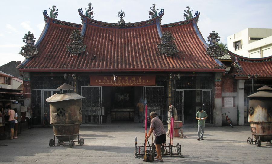 Kuan Yin Teng Chinese Temple in Georgetown on Pulau Penang
