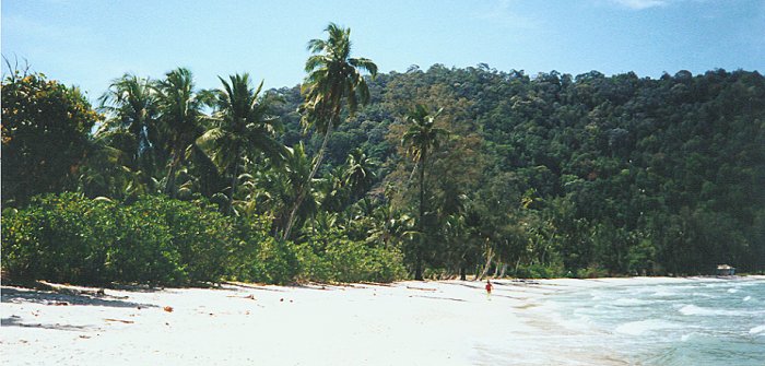 Mermaid Beach on Penang Island