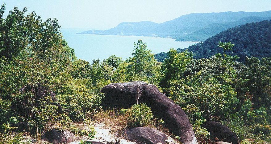 View from Muka Head on Pulau Penang