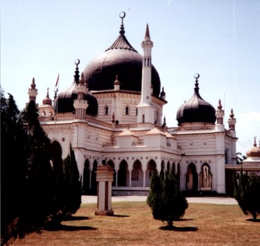 Zahir State Mosque in Alor Star ( Setar ) - state capital of Kedah