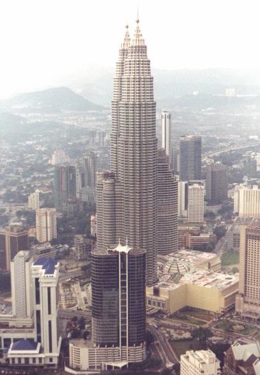 Petronas Towers from Telekom Tower