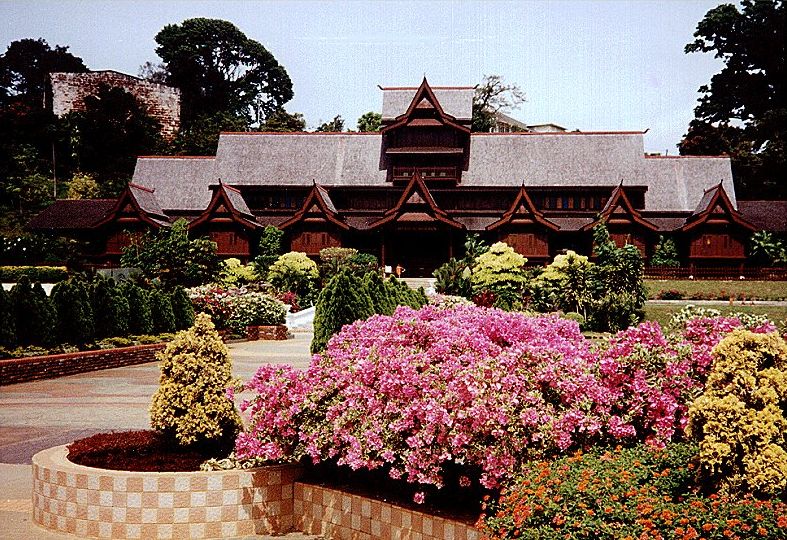 Traditional style palace in Malacca