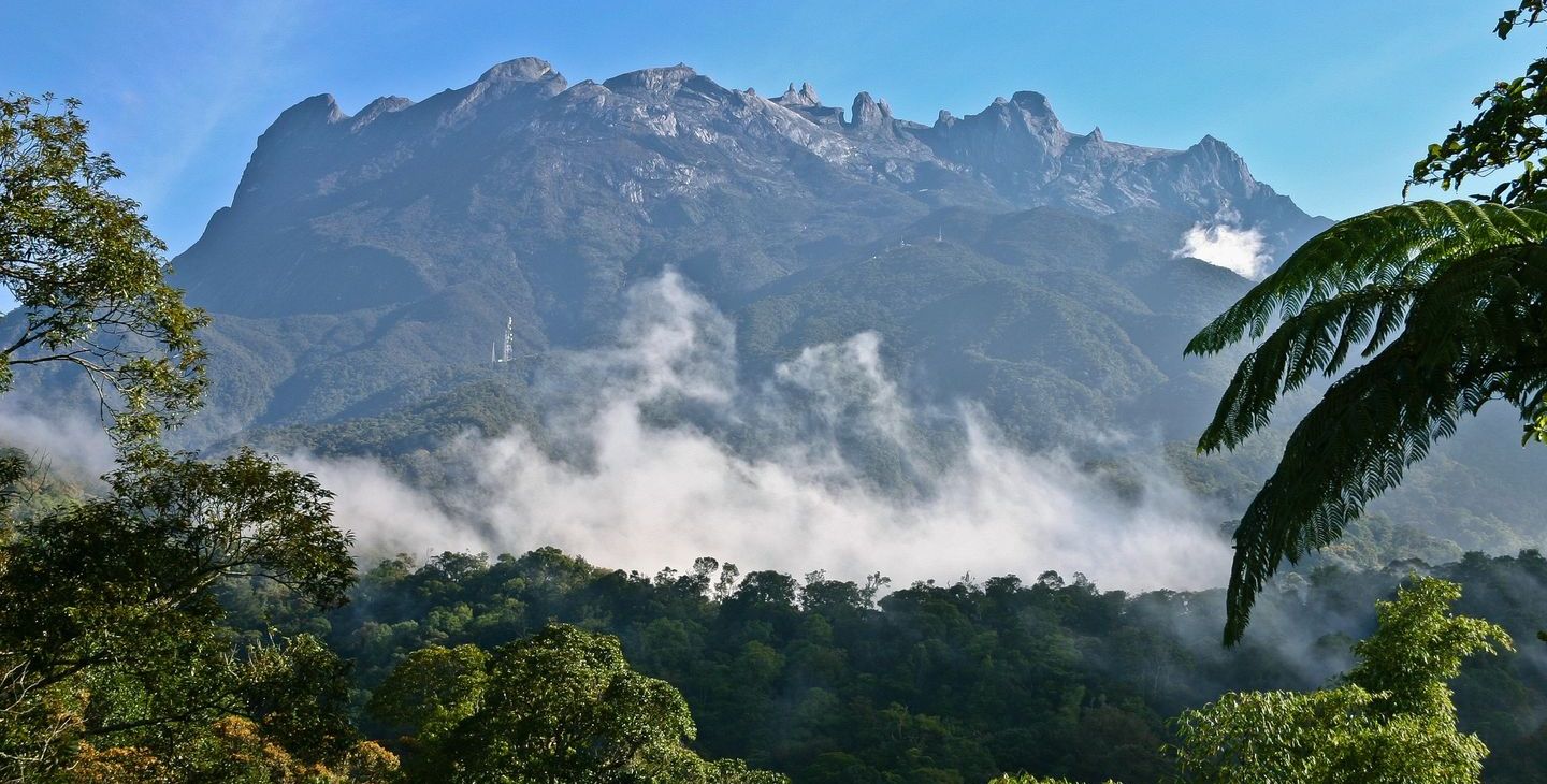 Mount Kinabalu in Sabah, East Malaysia