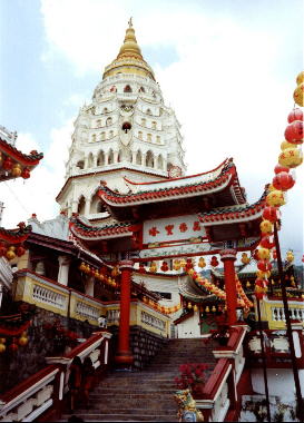Kek Lok Si Temple in Georgetown, Penang