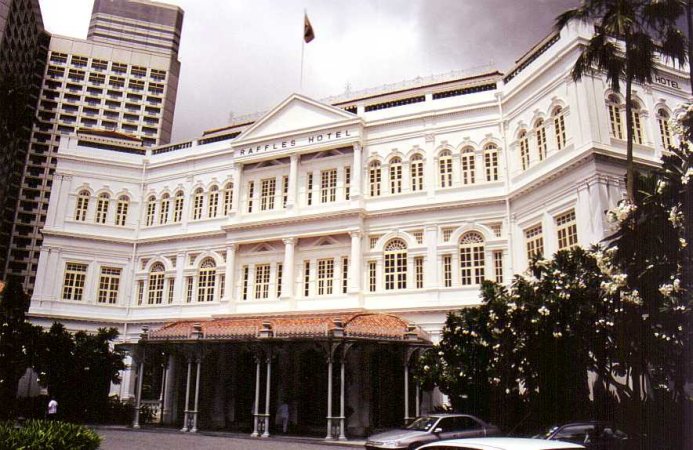 Raffles Hotel in Singapore