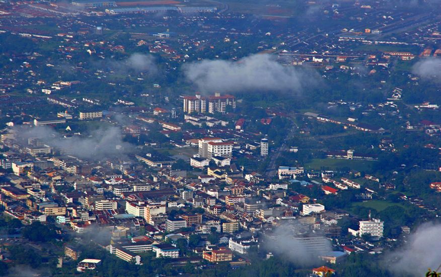 Aerial view of Taiping