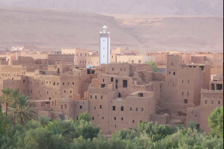 Tinerhir in the sub-sahara of Morocco