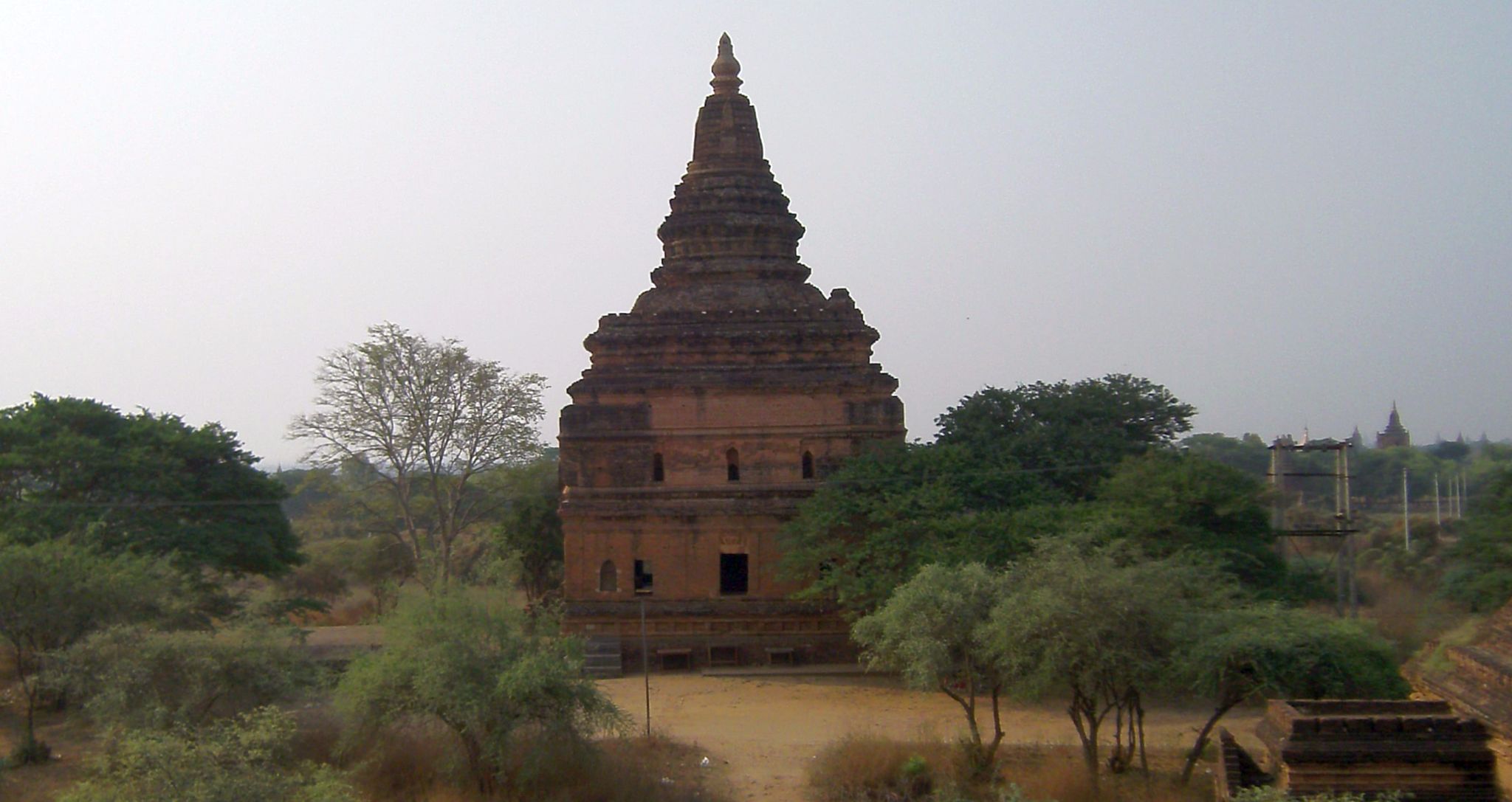 Nathlaung Kyaung Hindu Temple in Old Bagan in central Myanmar / Burma