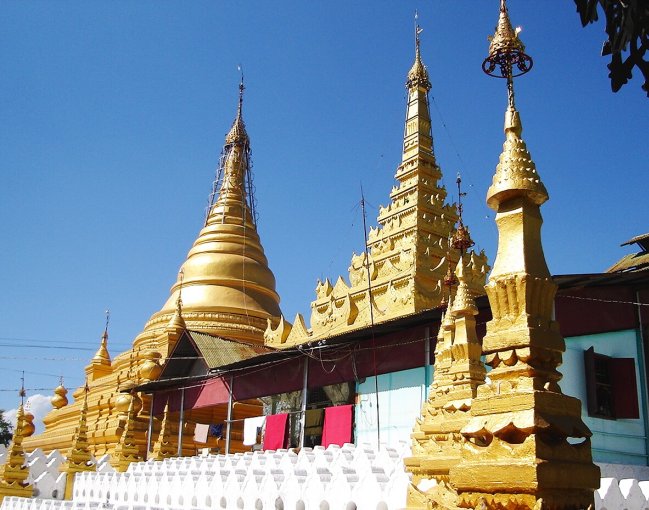 Sandamani Paya in Mandalay in northern Myanmar / Burma