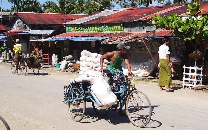 Market in Thwande