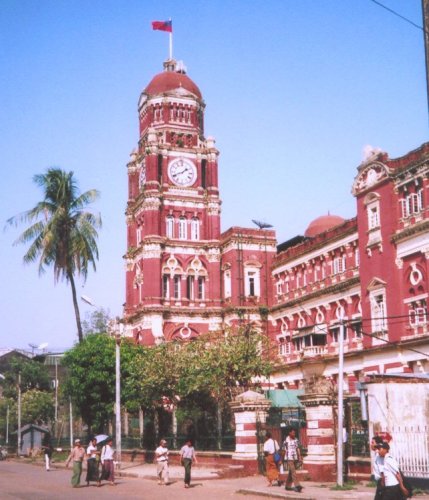 High Court in Yangon ( Rangoon ) in Myanmar ( Burma )