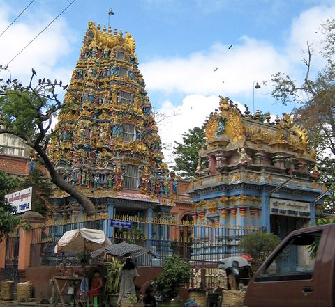 Sri Kali Hindu Temple in Yangon