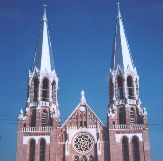 St.Mary's Cathedral in Yangon ( Rangoon ) in Myanmar ( Burma )
