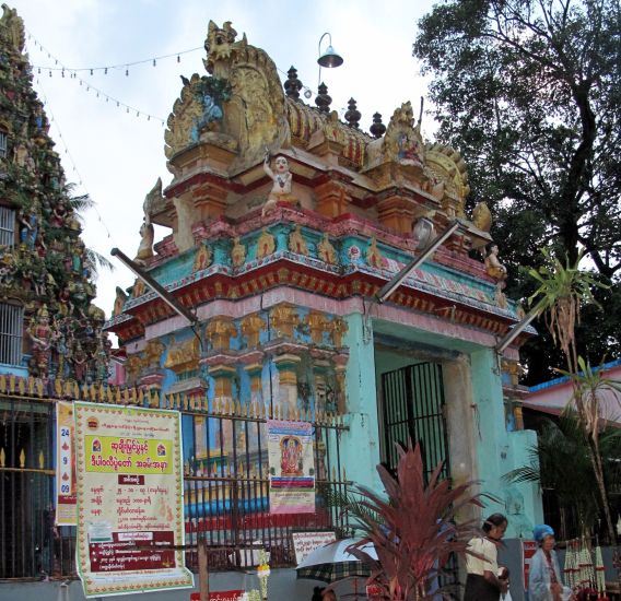 Sri Kali Hindu Temple in Yangon