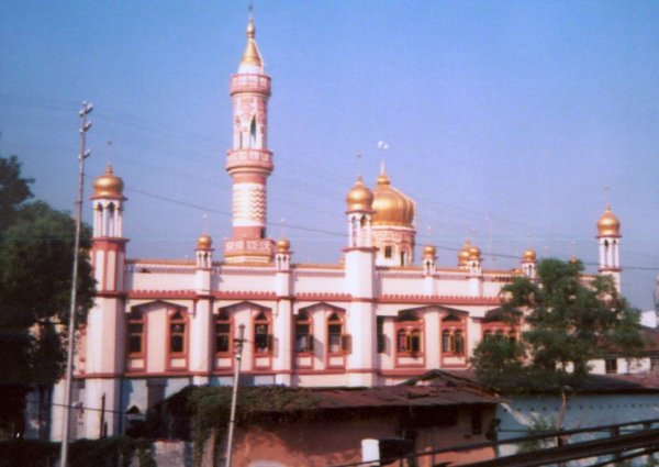 Mosque in Yangon ( Rangoon ) in Myanmar ( Burma )