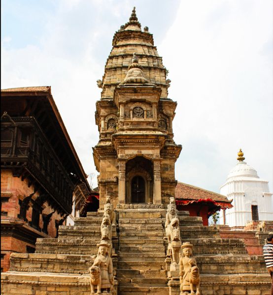 Siddhilakshmi Mandir in Bhaktapur in Kathmandu Valley of Nepal