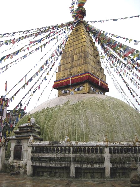 Stupa at Chabahil in Kathmandu