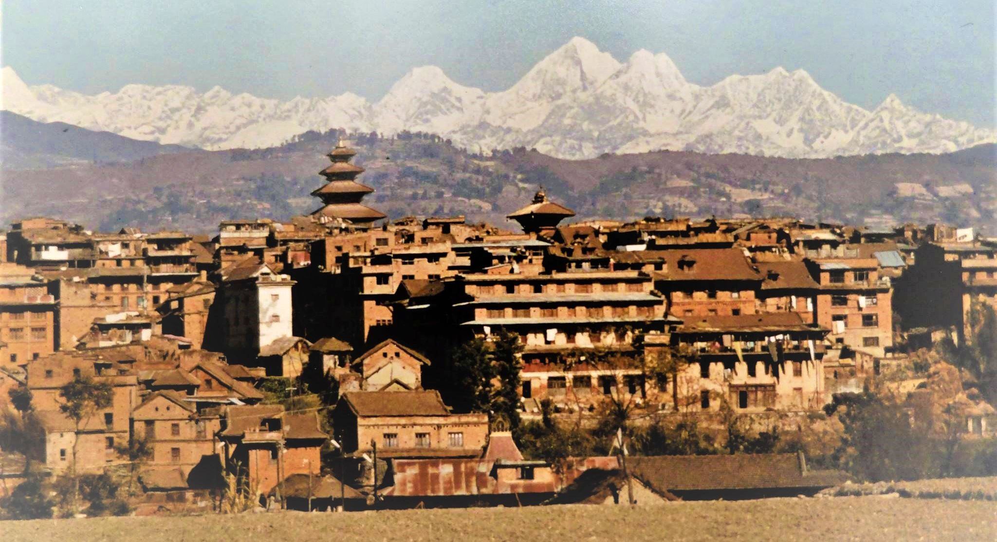 Jugal Himal from Bhaktapur