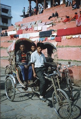 Naima - Rickshaw Driver, Durbar Square, Kathmandu