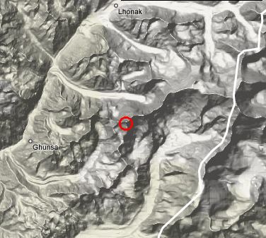 Jannu - Location Map