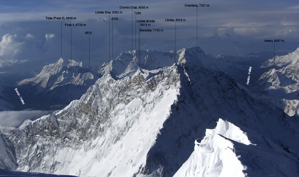 Lhotse from Everest
