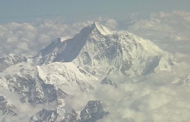 Mt. Makalu from the air